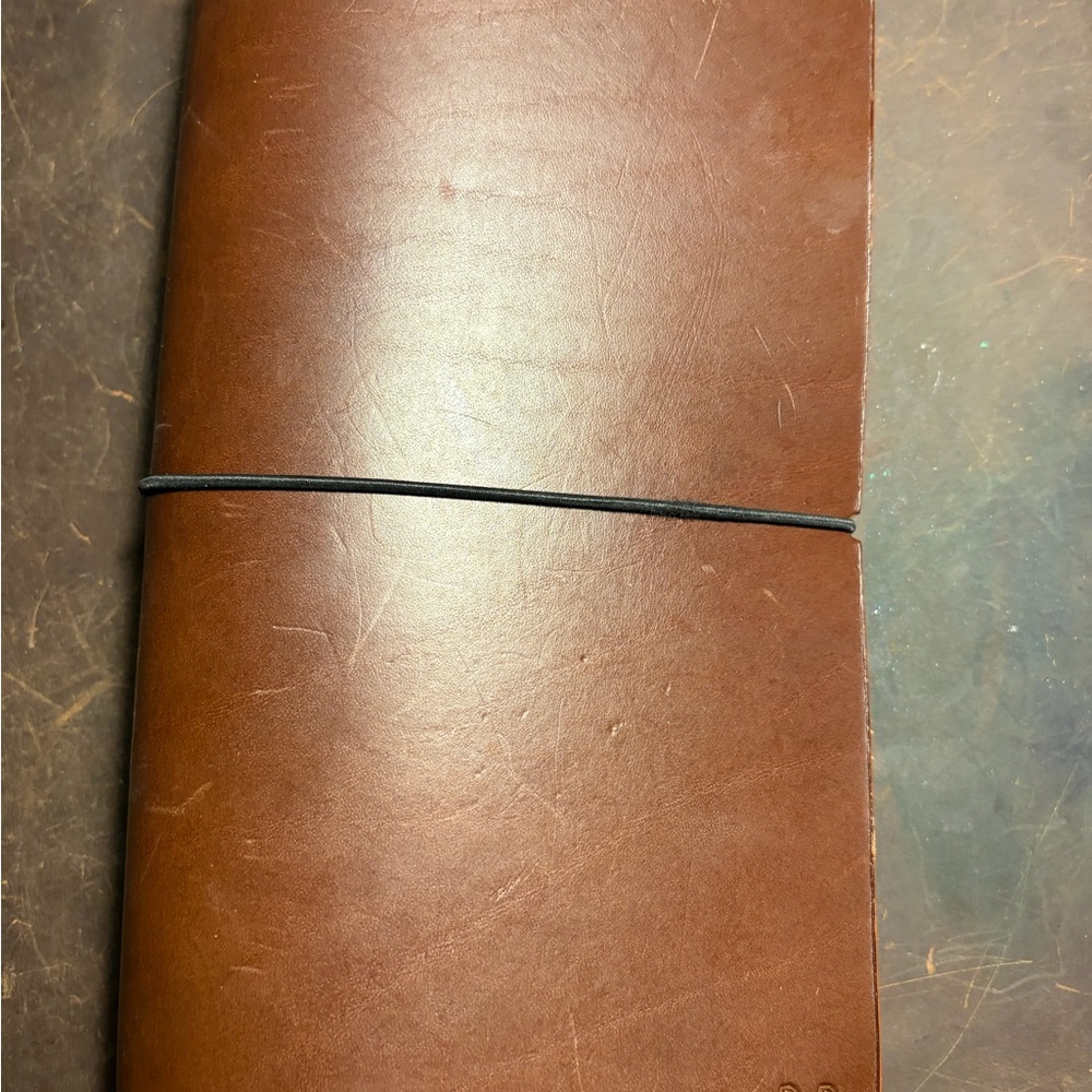 Brown Leather Traveller’s Journal